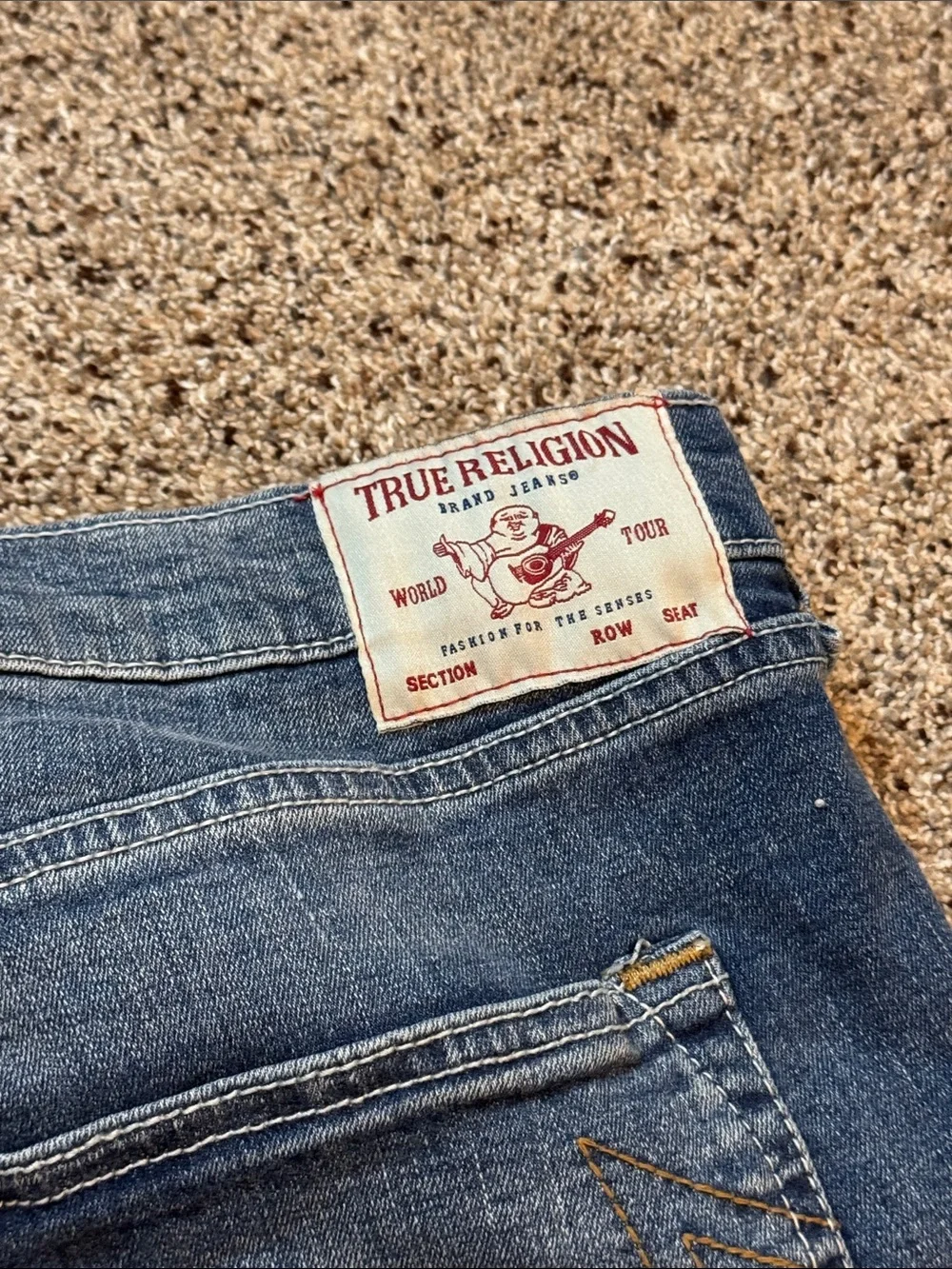 True Religion straight leg